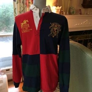 vintage POLO Ralph lauren Rugby shirt medium